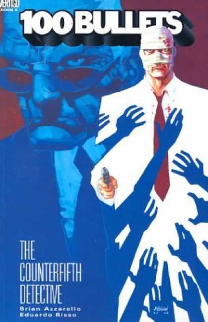 Bestselling Comics (2006) - 100 Bullets Vol. 5: The Counterfifth Detective by Brian Azzarello - The Counterfifth Detective - Brian Azzarello - Eduardo Risso - Gun - Bandaged