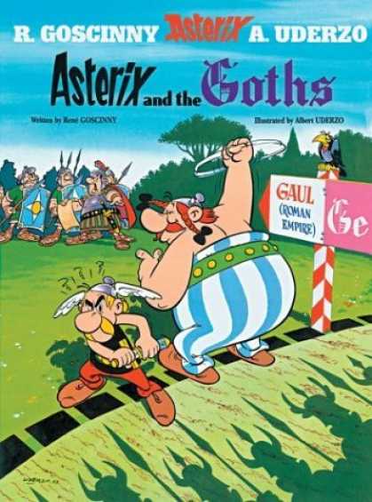 Bestselling Comics (2006) - Asterix and the Goths (Asterix) by Rene Goscinny - Roman - Fight - Bird - Sign - Nature