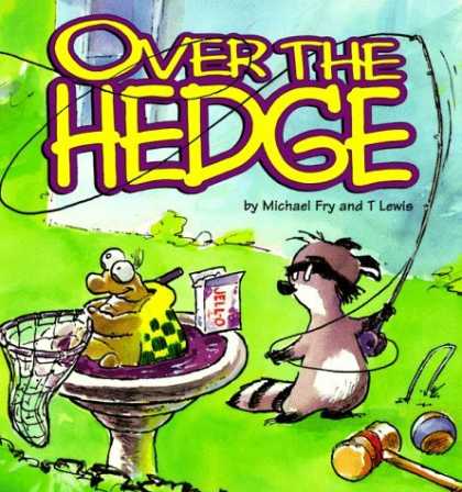 Bestselling Comics (2006) - Over The Hedge (Over the Hedge (Andrews McMeel)) by Michael Fry - Michael Fry - T Lewis - Hedgehog - Turtle - Net