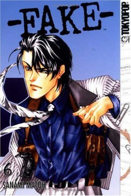 Bestselling Comics (2006) - Fake 6 (Fake) (Fake) by Sanami Matoh - Fake - Manga - Holster - Guns - Shonen-ai