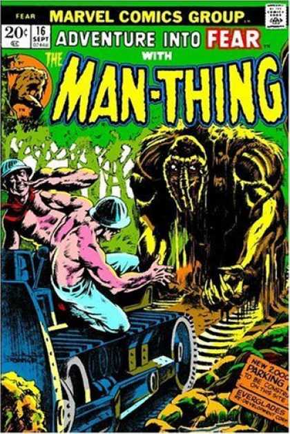 Bestselling Comics (2006) - Essential Man-Thing, Vol. 1 (Marvel Essentials) by Roy Thomas - Approved By The Comics Code Authority - Marvel Comics Group - Fear - Adventure - Man-thing