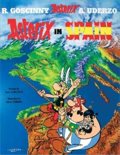 Bestselling Comics (2006) - Asterix in Spain (Asterix) by Rene Goscinny - R Goscinny - Asterix - A Uderzo - Spain - Map