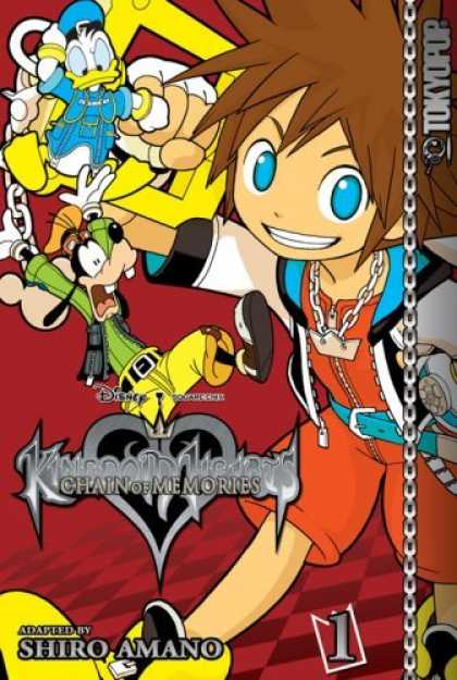 Bestselling Comics (2006) - Kingdom Hearts 1: Chain of Memories (Kingdom Hearts) by - Chain Of Memories - Donald Duck - Goofy - Anime - Shiro Amano