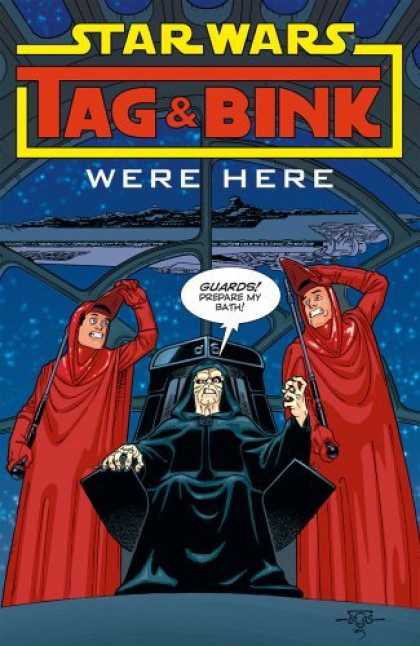 Bestselling Comics (2006) - Star Wars: Tag & Bink Were Here by Kevin Rubio - Mountain - Cloud - Devil Man - Chair - 2 Bodygot