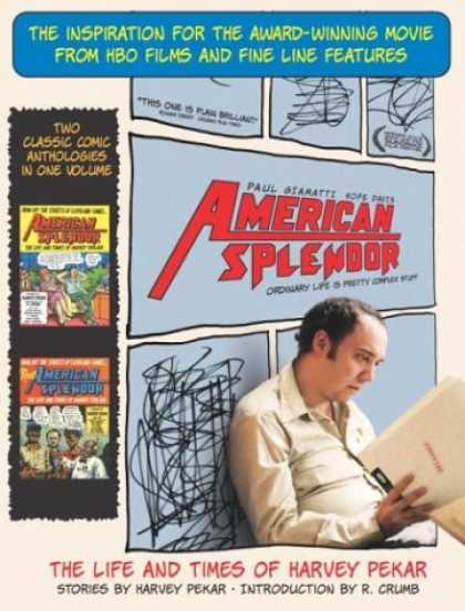 Bestselling Comics (2006) - American Splendor: The Life and Times of Harvey Pekar by Harvey Pekar - Slice Of Life - Harvey Pekar - Graphic Novel - Movie Tie-in - Crumb