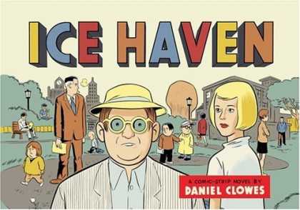Bestselling Comics (2006) - Ice Haven by Daniel Clowes - Daniel Clowes - Crowd - Park - Greenery - Gaze