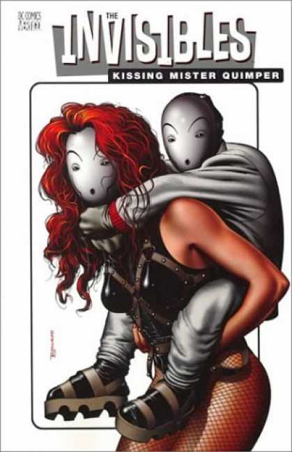 Bestselling Comics (2006) - Kissing Mister Quimper (The Invisibles, Book 6) by Grant Morrison - Invisibles - Kissing Mister Quimper - Woman - Dc Comics - Shoes