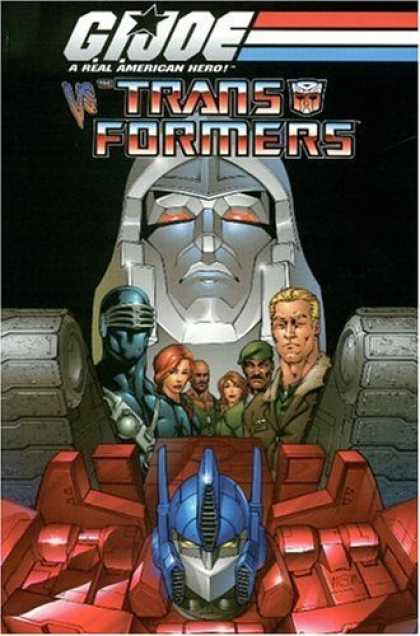 Bestselling Comics (2006) - G.I. Joe Vs. The Transformers Volume 1 by Josh Blaylock - Tank - Threads - Robot - Mask - Group
