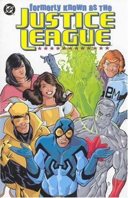 Bestselling Comics (2006) - Formerly Known as the Justice League by Keith Giffen - Justice League - Dc - Green Ghost - Stars - Gambit