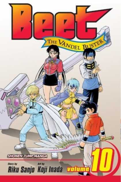 Bestselling Comics (2006) - Beet The Vandel Buster, Volume 10 (Beet The Vandel Buster) by Koji Inada - Beet - The Vandel Buster - Guitar - Riku Sanjo - Koji Inada