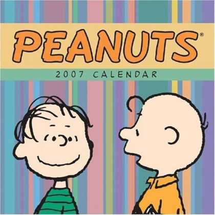 Bestselling Comics (2006) - Peanuts 2007 Mini Wall Calendar by Charles M. Schulz - Charlie Brown - Linus - 2007 Calendar - Peanuts - Stripes