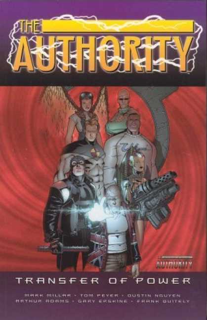 Bestselling Comics (2006) - The Authority Vol. 4: Transfer of Power by Mark Millar - Cartons - Violet - Red - Yellow - White