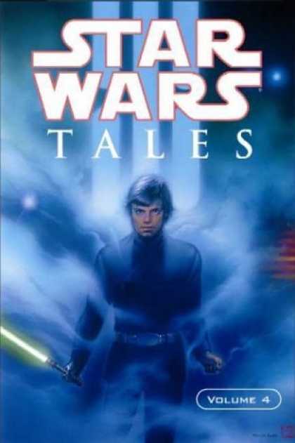 Bestselling Comics (2006) - Star Wars Tales, Vol. 4 - Light Saber - Glowing - Clouds - Stars - Painting