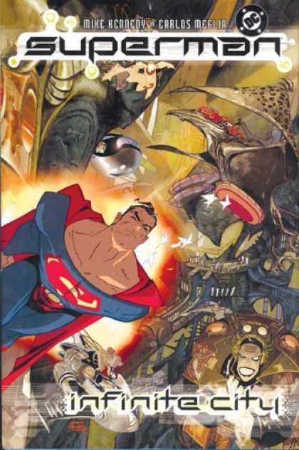 Bestselling Comics (2006) - Superman: Infinite City (Superman (Graphic Novels)) by Mike Kennedy - Mike Kennedy - Carlos Meglia - Dc - Infinite City - Man