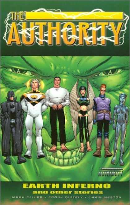Bestselling Comics (2006) - The Authority Vol. 3: Earth Inferno and Other Stories by Mark Millar - The Authority - Earth Inferno - Mark Miller - Frank Outiley - Ching Weston