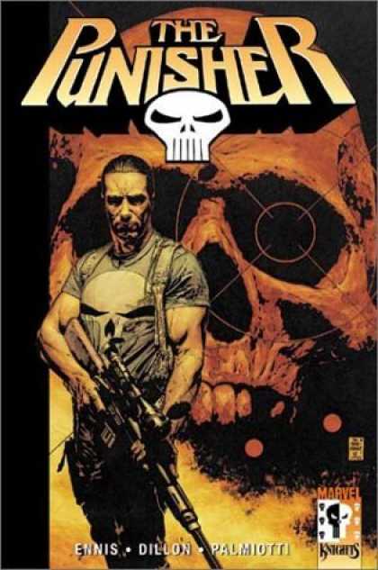 Bestselling Comics (2006) - The Punisher Vol. 1: Welcome Back, Frank by Garth Ennis - The Punisher - Skull - Rifle - Target - Ennis