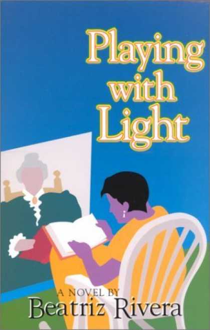 Bestselling Comics (2006) - Playing With Light: A Novel by Beatriz Rivera - Women - Book - Blue - Chair - Earring