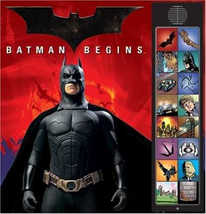Bestselling Comics (2006) - Batman Begins: Deluxe Sound Storybook - Batman Begins - Costume - Superhero - Flame - Bat