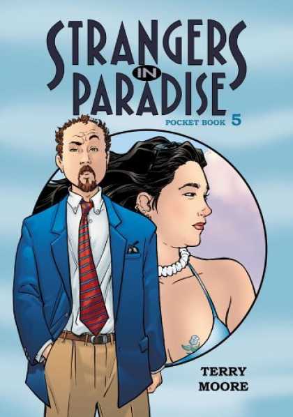 Bestselling Comics (2006) - Strangers In Paradise Pocket Book 5 (Strangers in Paradise (Graphic Novels)) by - Strangers In Paradise - Terry Moore - Rose Tattoo - Blue Suit - Pocket Book 5