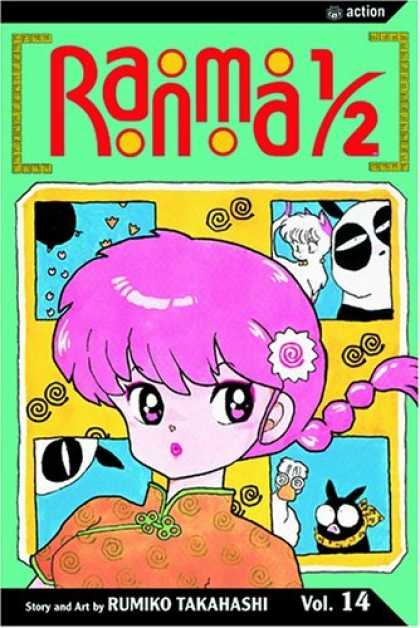 Bestselling Comics (2006) - Ranma 1/2, Vol. 14 - Ranma 12 - Panda - Rumiko Takahashi - Cat - Duck