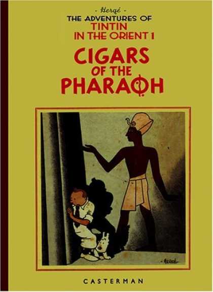 Bestselling Comics (2006) - The Adventures of Tintin: Cigars of the Pharaoh (Adventures of Tintin (Facsimile - Casterman - Cigars - Tintin In The Orient F1 - White Dog - Egyptian Figure