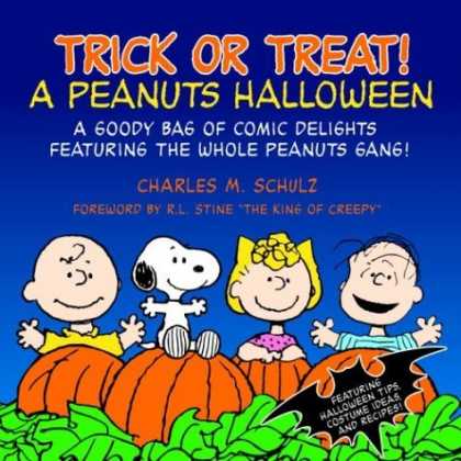Bestselling Comics (2006) - Trick or Treat: A Peanuts Halloween by Charles M. Schulz - Pumpkins - Snoopy - Halloween Tips - Peanuts Gang - Costume