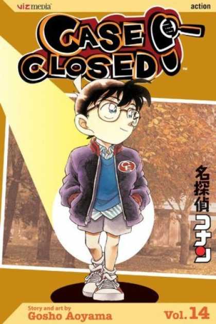 Bestselling Comics (2006) - Case Closed, Vol. 14 by Gosho Aoyama - Boy - Glasses - Brown - Detective - Action