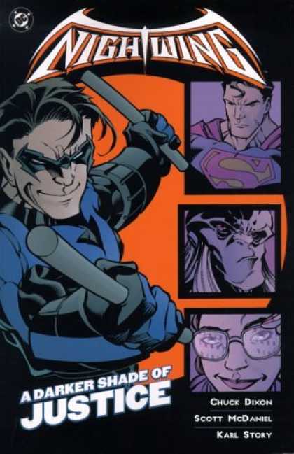 Bestselling Comics (2006) - Nightwing: A Darker Shade of Justice by Chuck Dixon - Diamond - Superman - A Darker Shade Of Justice - Chuck Dixon - Scott Mcdaniel