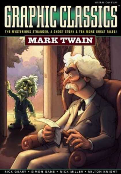 Bestselling Comics (2006) - Graphic Classics: Mark Twain (Graphic Classics (Graphic Novels)) by Mark Twain - Graphic Classics - Mark Twain - The Mysterious Stranger - A Ghost Story - Ten More Great Tales