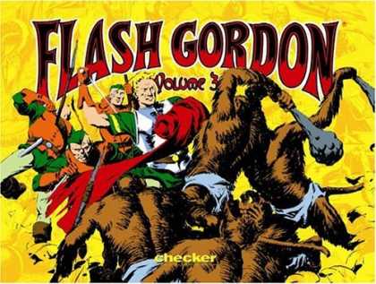 Bestselling Comics (2006) - Alex Raymond's Flash Gordon, Vol. 3 (Alex Raymond's Flash Gordon) by Alex Raymon - Flash Gordon - Checker - Super Heroes - Fight - Brawl