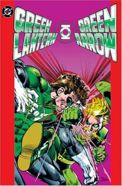 Bestselling Comics (2006) - Green Lantern/Green Arrow Collection - Volume 2 by Dennis O'Neil - Green Latern - Green Arrow - Green Men - Golden Hair - Muscles