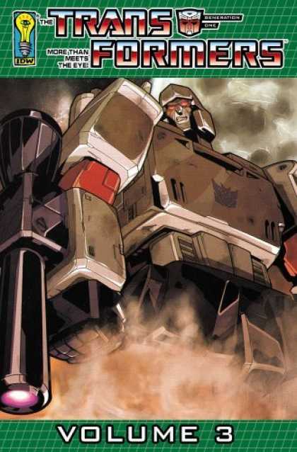 Bestselling Comics (2006) - Transformers: Generation One Volume 3 by James McDonough - Volume 3 - Trans Formers - Meets The Eye - Beneartion - Idw