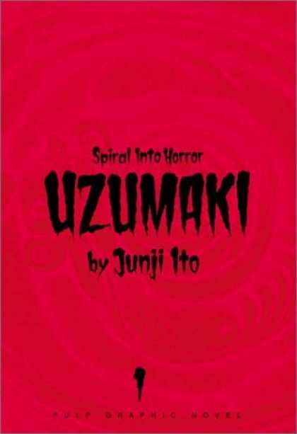 Bestselling Comics (2006) - Uzumaki, Vol. 1 - Junji Ito - Red Cover - Empty - Black Font - Blood