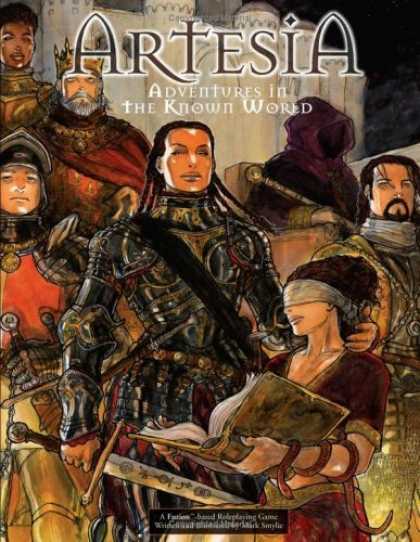 Bestselling Comics (2006) - Artesia: Adventures In The Known World RPG (Artesia) by Mark S. Smylie - Artesia - Crown - Adentures In The Known World - Blindfold - Book