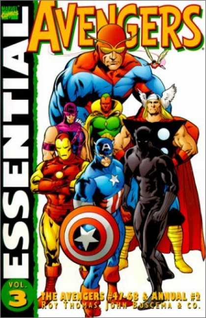 Bestselling Comics (2006) - Essential Avengers, Vol. 3 (Marvel Essentials) by Roy Thomas - Team Winners - Team Work - Fighting Team - Colour Team - Strong Men And Women