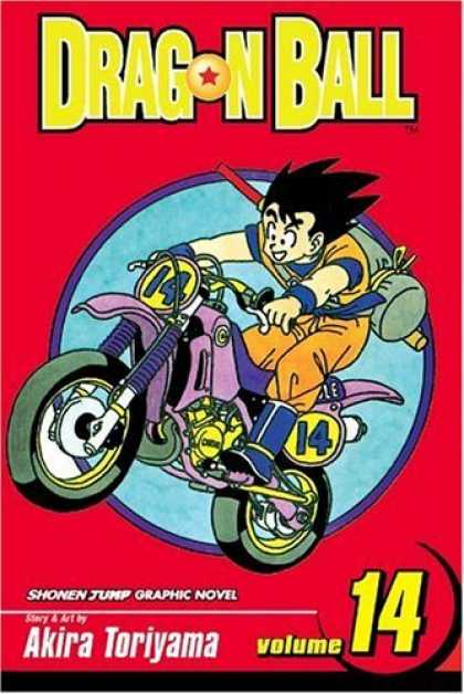 Bestselling Comics (2006) - Dragon Ball, Volume 14 (Dragon Ball) - Dragon Ball - Shonen Jump Graphic Novel - Motor Cycle - Volume 14 - Akira Toriyama