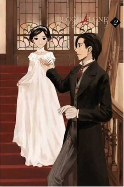 Bestselling Comics (2006) - Blood Alone Volume 2 by Masayuki Takano - Bride - Groom - Wedding Gown - Steps - Windows