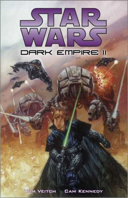 Bestselling Comics (2006) - Star Wars: Dark Empire II 2nd Edition (Star Wars: Dark Empire) by Tom Veitch - Star Wars - Action - Machines - Weapons - Fight