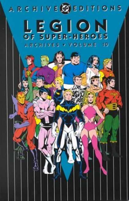 Bestselling Comics (2006) - Legion of Super-Heroes Archives, Vol. 10 (DC Archive Editions) by Cary Bates - Legion Of Superheros - Legion - Cosmic Boy - Lightning Lad - Saturn Girl