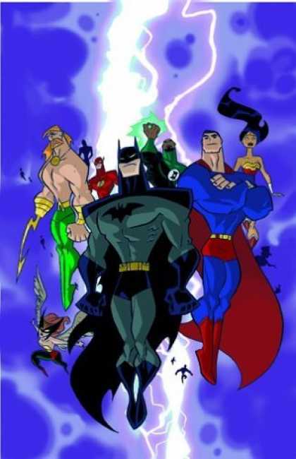 Bestselling Comics (2006) - Justice League Unlimited: World's Greatest Heroes - Volume 2 (Justice League Unl - Batman - Superman - Wonder Woman - Lightning - Flying