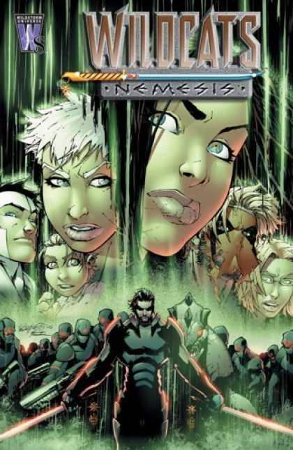 Bestselling Comics (2006) - Wildcats: Nemesis (Wildcats) by Robbie Morrison - Wildcats Nemesis - Girls - Faces - Luscious Lips - Armor