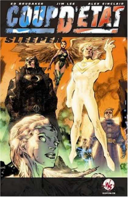 Bestselling Comics (2006) - Coup D'etat by Ed Brubaker - One Ghost - One Lady Ghost - Hands - One Women - In The Sky