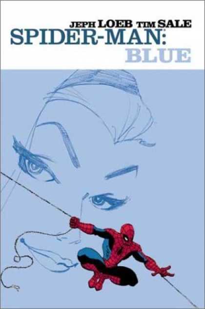 Bestselling Comics (2006) - Spider-Man: Blue by Jeph Loeb - Spider-man - Jeph Loeb - Tim Sale - Womans Face - Web