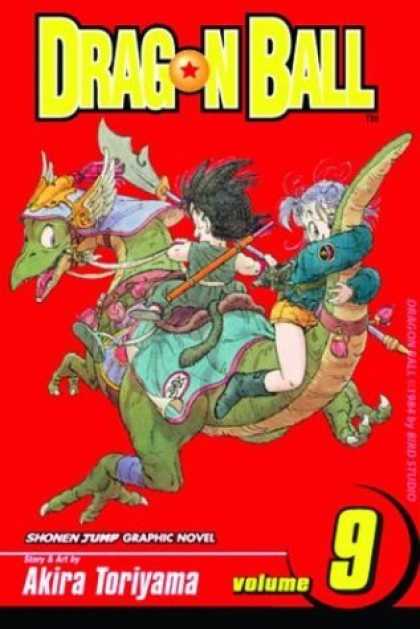 Bestselling Comics (2006) - Dragon Ball, Vol. 9 - Dragon Ball - Red - Dragons - Kids - Swords