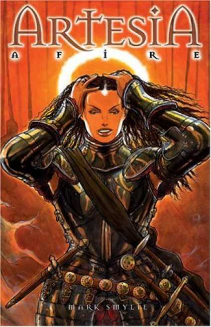 Bestselling Comics (2006) - Artesia Volume 3: Afire - The Third Book Of Dooms (Artesia) by Mark S. Smylie - Mark Smylie - Woman - Soldier - Costume - Knife