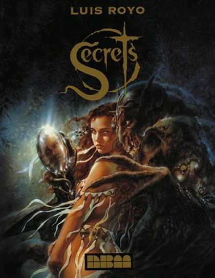 Bestselling Comics (2006) - Secrets by Luis Royo - Luis Royo - Secrets - Girl - Monster - Mirror