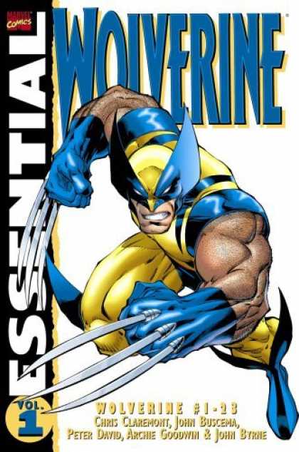 Bestselling Comics (2006) - Essential Wolverine, Vol. 1 (Marvel Essentials) by Chris Claremont - Wolverine - X-men - Wolf - Claws - Yellow Costume
