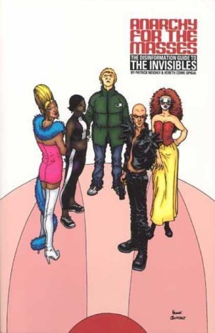 Bestselling Comics (2006) - Anarchy For The Masses: The Disinformation Guide to The Invisibles by Patrick Ne - Mod Squad - White Boots - Five - Red Afro - Yellow Skirt