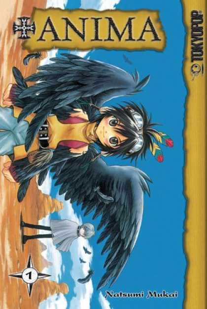 Bestselling Comics (2006) - +ANIMA (Vol. 1) by Karen S. Ahlstrom - Wings - Anima - Manga Girl - Tokyogroup - Desert