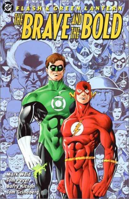 Bestselling Comics (2006) - Flash & Green Lantern: The Brave and the Bold by Mark Waid - The Brave And The Bold - Green Latern - Flash - Muscles - Mask